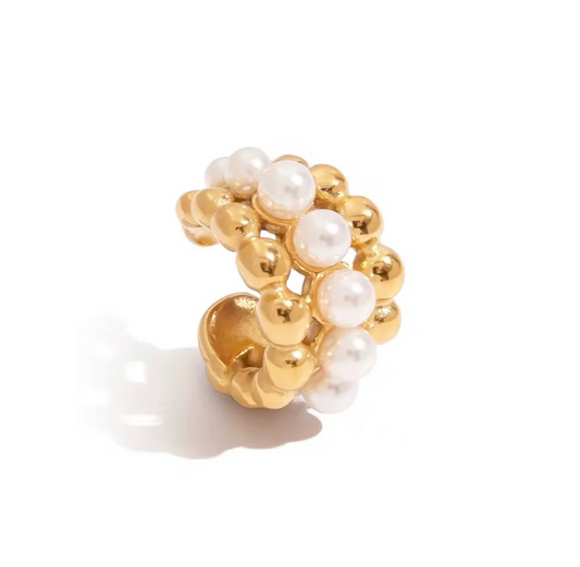 Cuff Perles en acier inoxydable