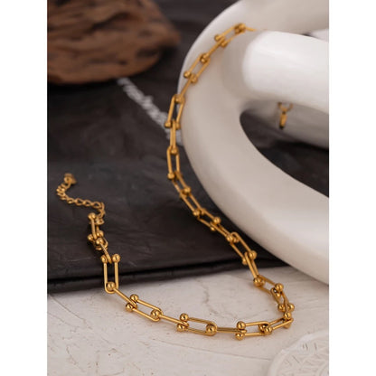 Collier chaîne style