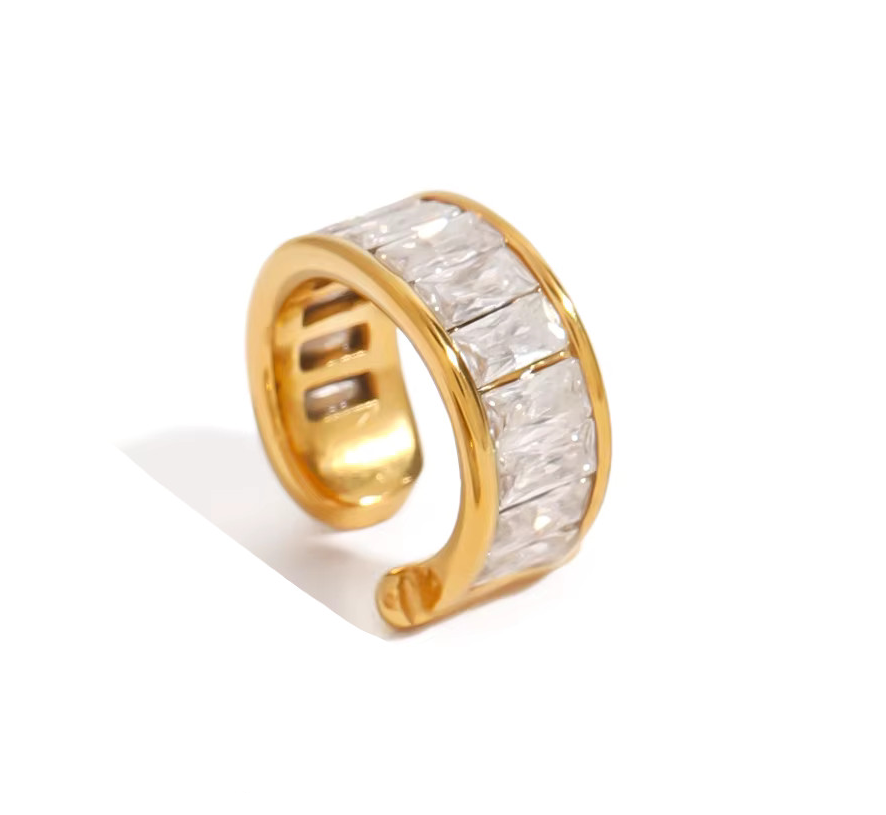 Cuff Liora en acier inoxydable