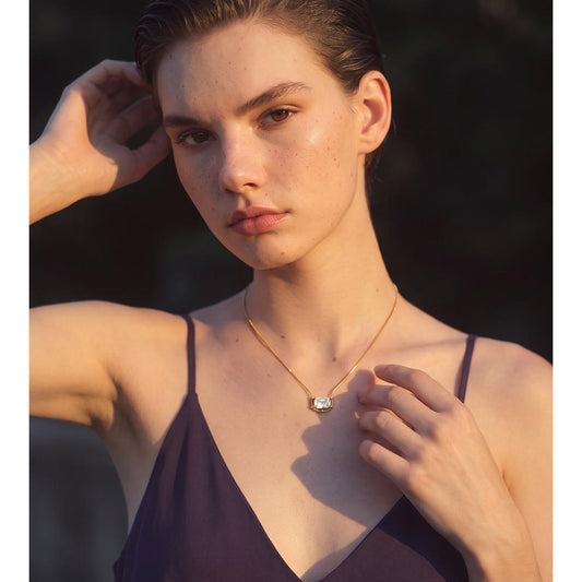 Collier Orane en acier inoxydable