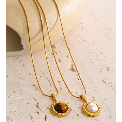 Collier Maëva en acier inoxydable
