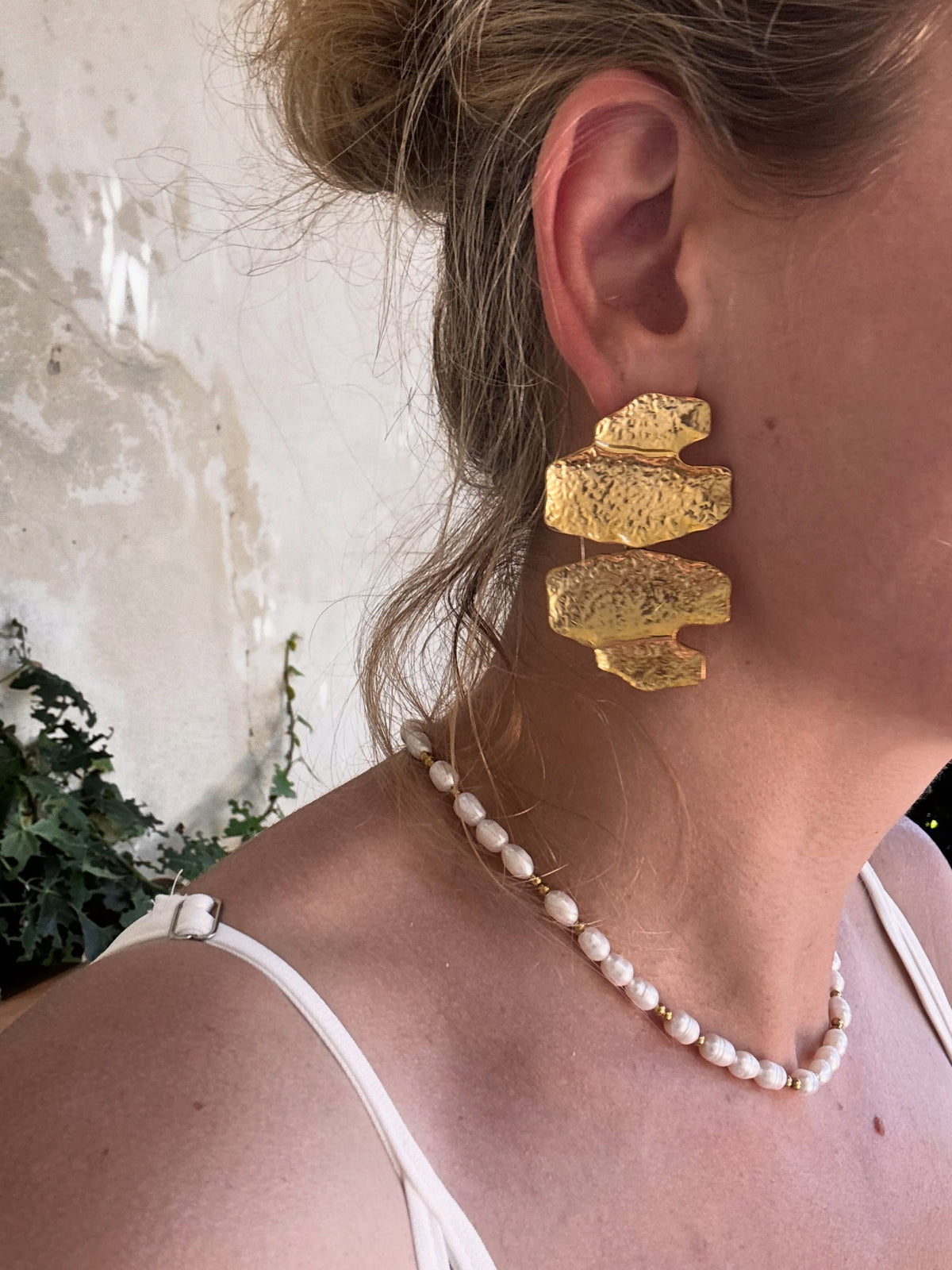 Boucles d’oreilles Héra en acier inoxydable